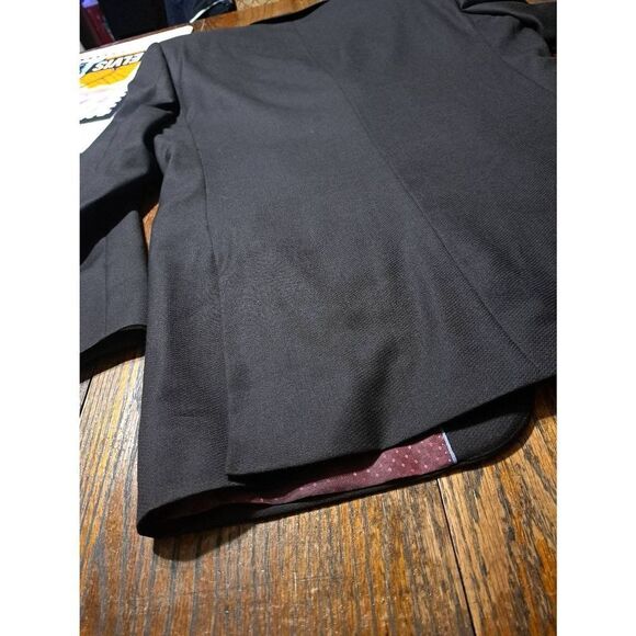 New 40L Sacari Brown Shark Skin Wool 150 Suit Sport Coat Jacket Blazer NWT - Picture 10 of 10